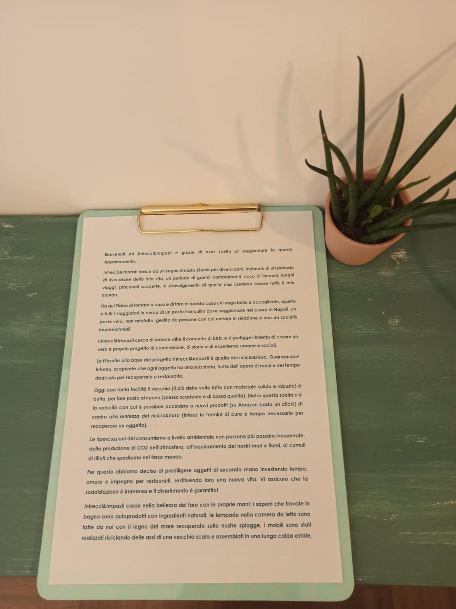 Intrecci & Impasti Apartment Наполи Екстериор снимка